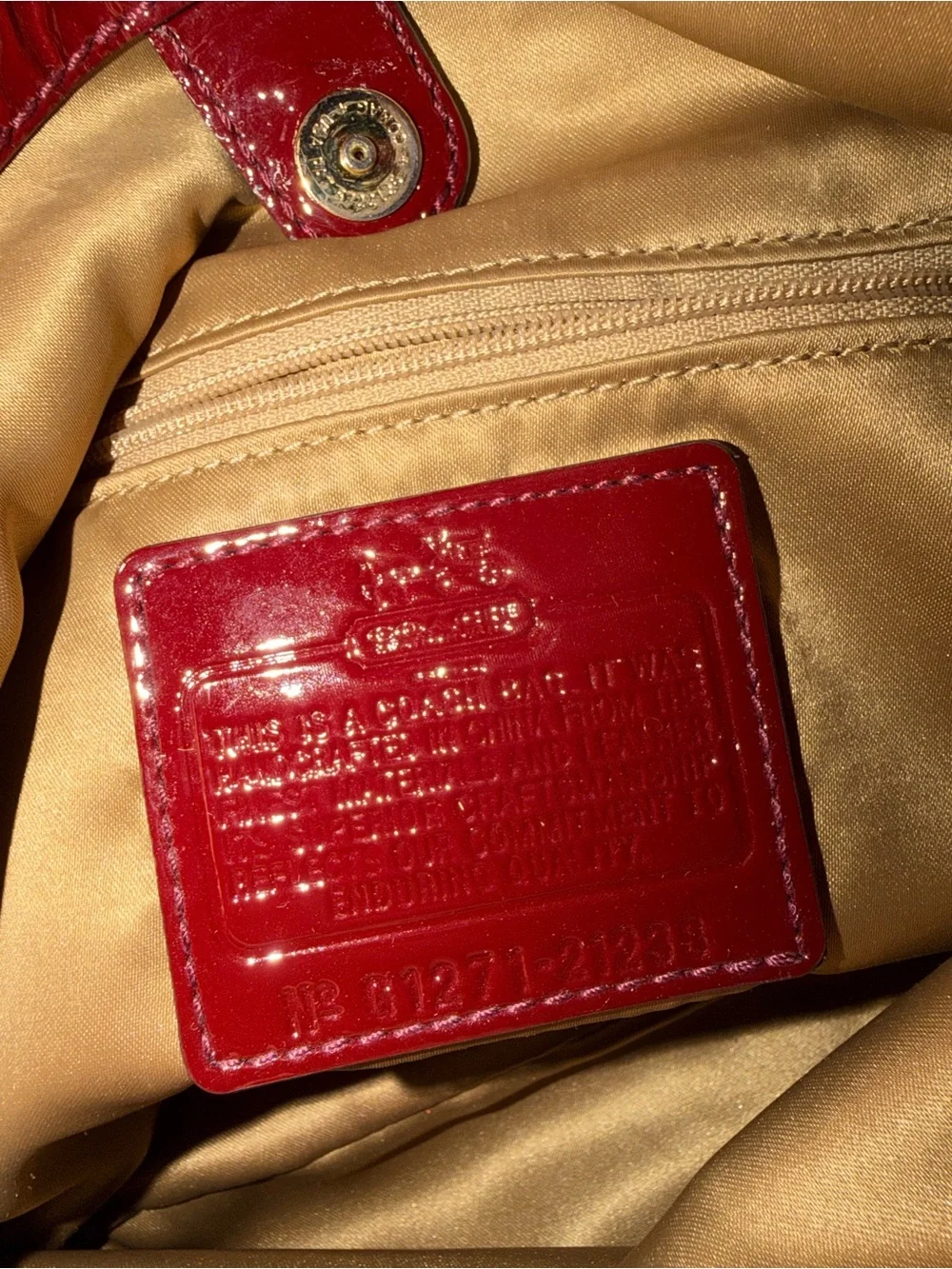 Coach Madison Maggie - Leather Bag and Wallet